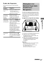 Предварительный просмотр 67 страницы Sony SCD-XE670 - Single Disc Sacd/cd Player Operating Instructions Manual