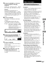 Предварительный просмотр 71 страницы Sony SCD-XE680 Operating Instructions Manual