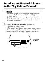 Предварительный просмотр 16 страницы Sony scph-10350EE Instruction Manual