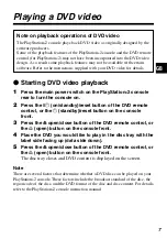 Preview for 7 page of Sony SCPH-10420 G Instruction Manual