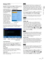 Preview for 33 page of Sony Screen Management System User Manual