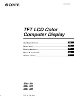 Preview for 1 page of Sony SDM-S51 Operating Instructions Manual