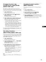 Preview for 15 page of Sony SDM-S51 Operating Instructions Manual