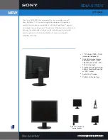 Preview for 1 page of Sony SDM-S75DS Specifications