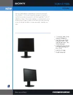 Preview for 1 page of Sony SDM-S75EB Specifications