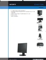 Preview for 1 page of Sony SDM-X75FB Specifications