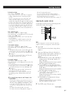 Preview for 9 page of Sony SDP-EP9ES Operating Instructions Manual