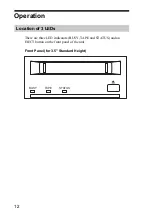 Preview for 12 page of Sony SDT 11000 - DDS Tape Drive User Manual