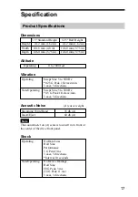 Предварительный просмотр 17 страницы Sony SDT-9000 Series User Manual