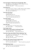 Preview for 32 page of Sony SDX-250V User Manual