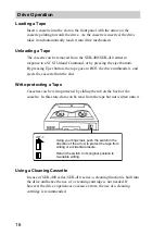 Preview for 16 page of Sony SDX-400 Series User Manual