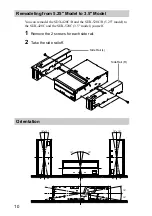 Предварительный просмотр 10 страницы Sony SDX-420 Series User Manual