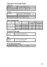 Предварительный просмотр 19 страницы Sony SDX-420 Series User Manual