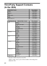 Предварительный просмотр 20 страницы Sony SDX-420 Series User Manual