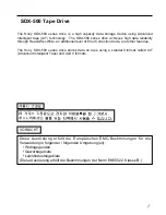 Preview for 3 page of Sony SDX-500 Series Installation Manual