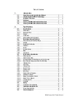 Preview for 4 page of Sony SDX-500C Product Specifications Manual