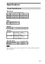 Preview for 27 page of Sony SDX-700C User Manual