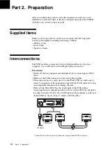 Preview for 12 page of Sony SDX-D250V Operator'S Manual