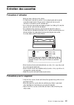 Preview for 83 page of Sony SDX-D250V Operator'S Manual