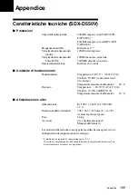 Preview for 169 page of Sony SDX-D250V Operator'S Manual