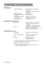 Preview for 170 page of Sony SDX-D250V Operator'S Manual