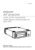 Preview for 1 page of Sony SDX-D400C Operator'S Manual