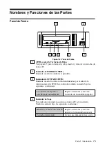 Предварительный просмотр 75 страницы Sony SDX-D400C Operator'S Manual