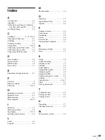 Preview for 49 page of Sony SDZ-S100 Operating Instructions Manual