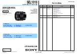 Preview for 1 page of Sony SEL-1018 Service Manual