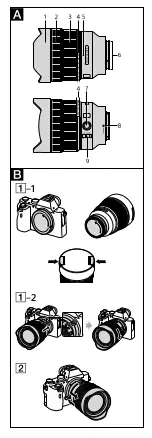 Предварительный просмотр 2 страницы Sony SEL1224G User Manual