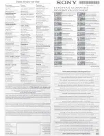 Preview for 5 page of Sony SEL135F18GM Operating Instructions Manual