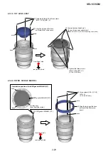 Предварительный просмотр 32 страницы Sony SEL1635GM Service Manual