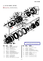 Предварительный просмотр 36 страницы Sony SEL1635GM Service Manual