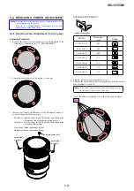 Предварительный просмотр 59 страницы Sony SEL1635GM Service Manual