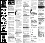 Preview for 2 page of Sony SEL24105G Operating Instructions