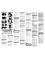 Preview for 2 page of Sony SEL90M28G Operating Instructions Manual