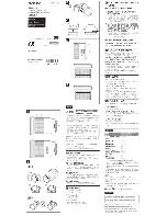 Sony SELP1 8105G Operating Instructions предпросмотр