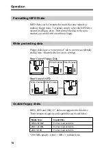 Preview for 18 page of Sony SFD-FW200P Operating Instructions Manual