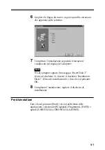 Preview for 91 page of Sony SFD-FW200P Operating Instructions Manual