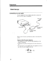 Preview for 14 page of Sony SFD200S Operating Instructions Manual