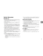 Preview for 5 page of Sony SGPT111US/S Important Information Manual