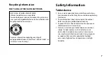 Preview for 7 page of Sony SGPT211US/S Important Information Manual