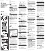 Sony SH-L35W Operating Instructions preview