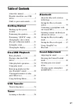 Preview for 5 page of Sony SHAKE-100D Operating Instructions Manual