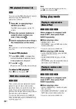 Preview for 26 page of Sony SHAKE-100D Operating Instructions Manual