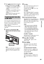 Предварительный просмотр 35 страницы Sony SHAKE-100D Operating Instructions Manual