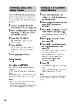 Preview for 36 page of Sony SHAKE-100D Operating Instructions Manual