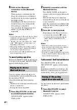 Preview for 42 page of Sony SHAKE-100D Operating Instructions Manual