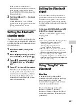 Preview for 43 page of Sony SHAKE-100D Operating Instructions Manual