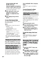 Preview for 48 page of Sony SHAKE-100D Operating Instructions Manual